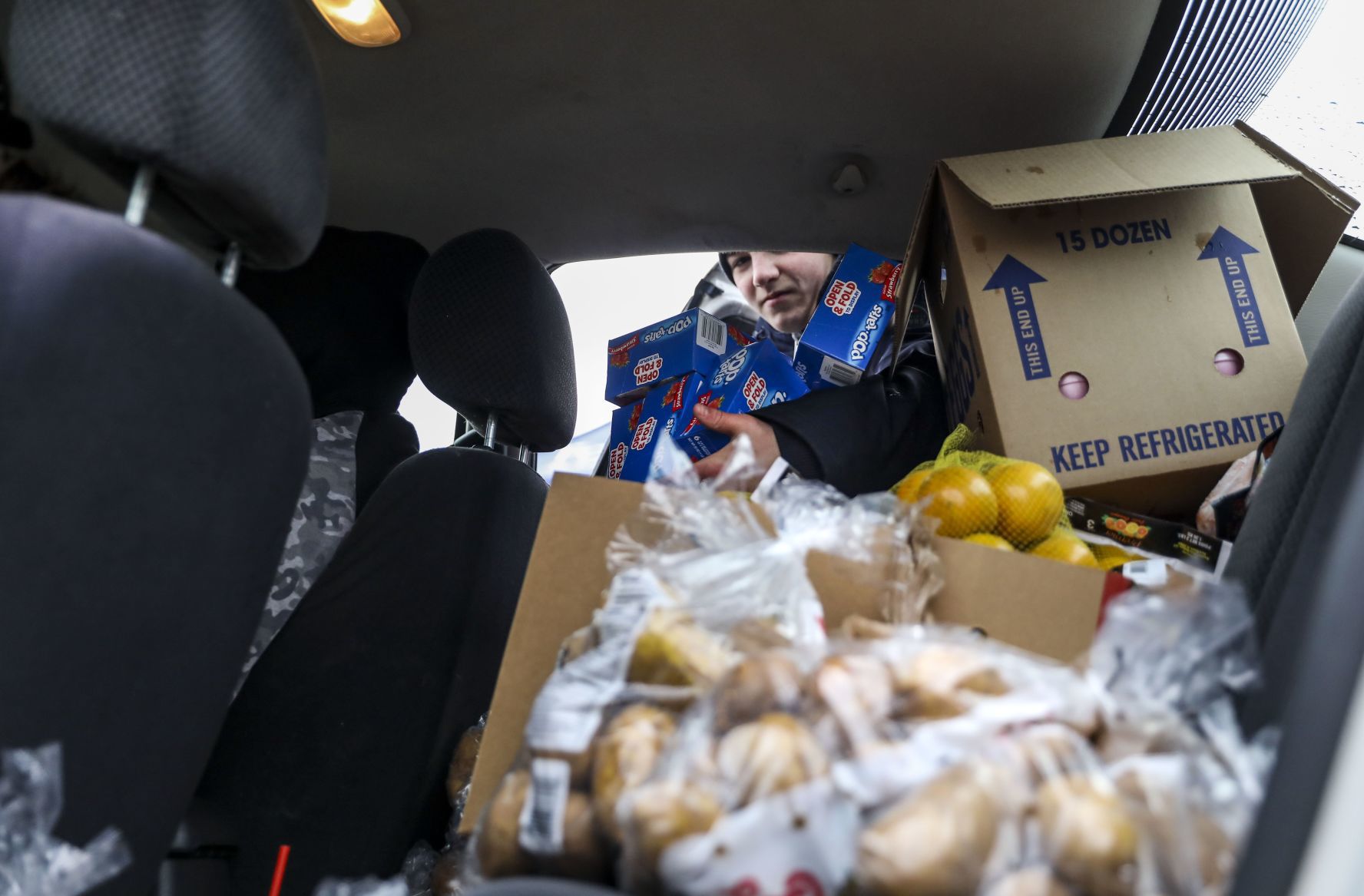 Drive-through food